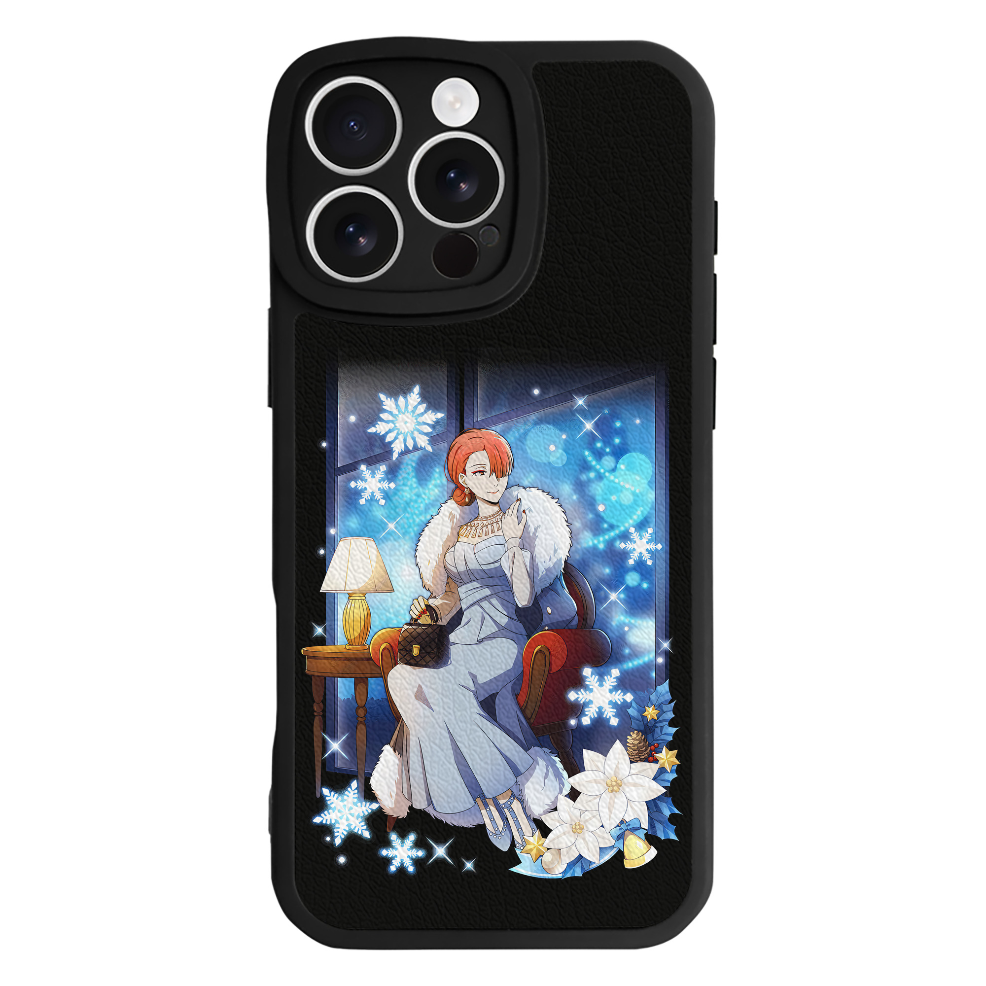 （画像用） 文豪ストレイドッグス Bungo Stray Dogs 【iPhone 16シリーズ対応】シリコンスマホケース（レザー調） 材質：シリコン